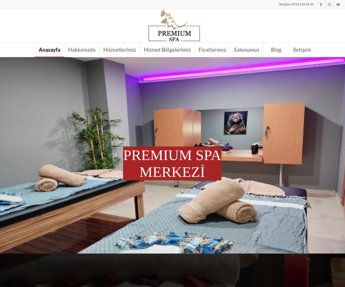 Beylikdüzü Spa & Masaj canlı web sitesi